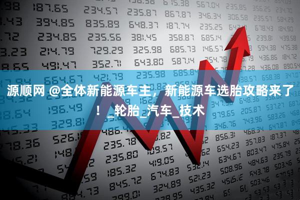 源顺网 @全体新能源车主，新能源车选胎攻略来了！_轮胎_汽车_技术